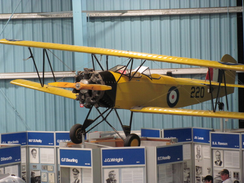 Yellow Biplane Aircraft