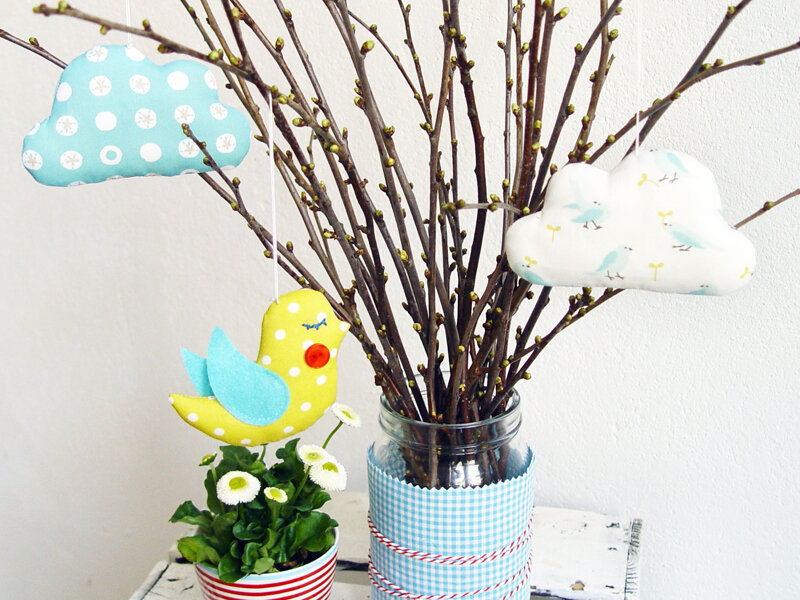 Yellow Bird Ornament