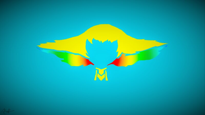 Yellow Bird Silhouette