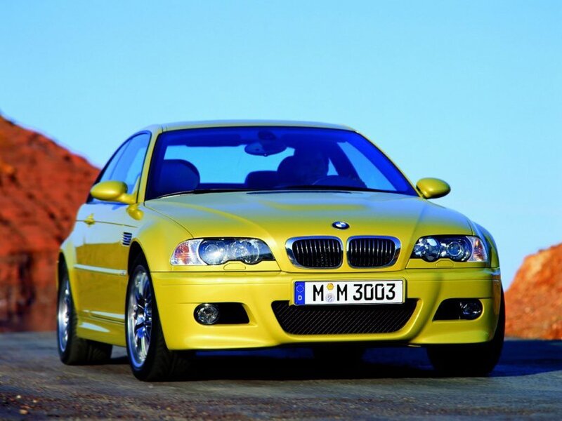 Yellow BMW M3 — Dramatic, Afternoon, Photograph