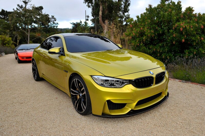 Yellow BMW M4 Coupe — Calm