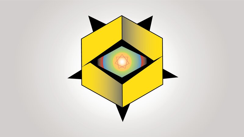 Yellow Box with Eye