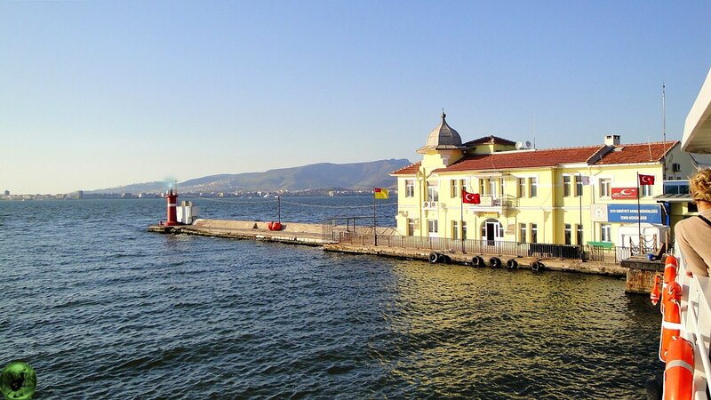 Yellow Building at Harbor