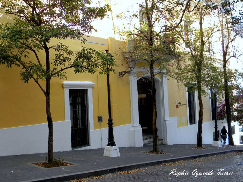 Yellow Building Facade — Calm, Afternoon
