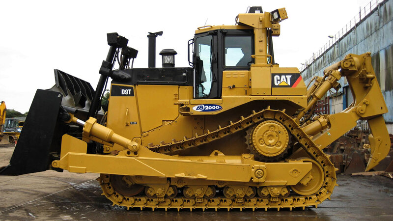 Yellow Bulldozer — Industrial