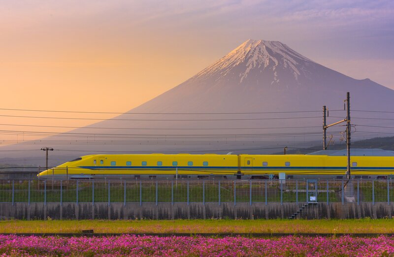 Yellow Bullet Train