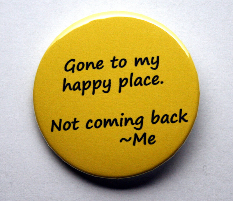 Yellow Button with Text