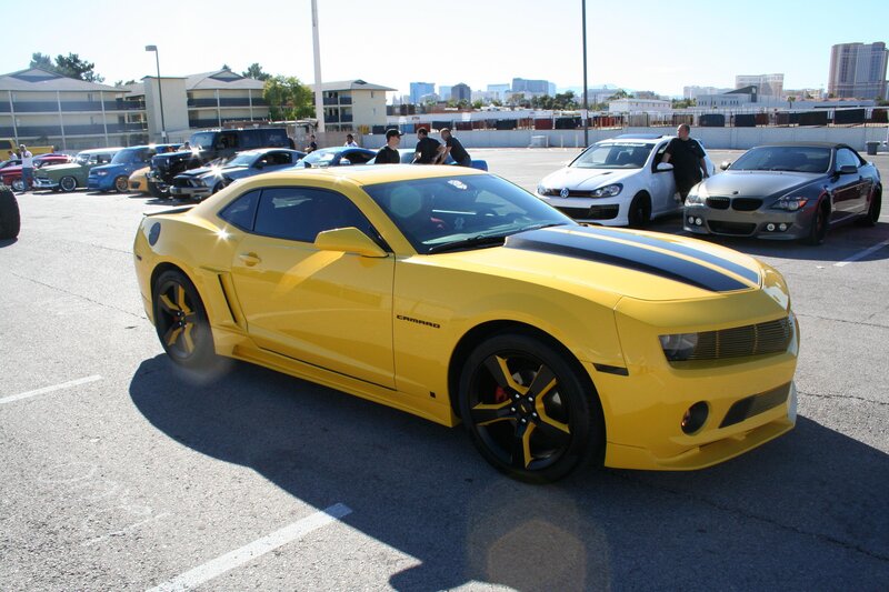 Yellow Camaro Car — Bright