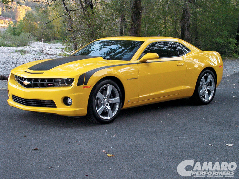 Yellow Camaro Car — Calm