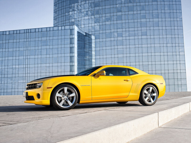 Yellow Camaro Car — Modern