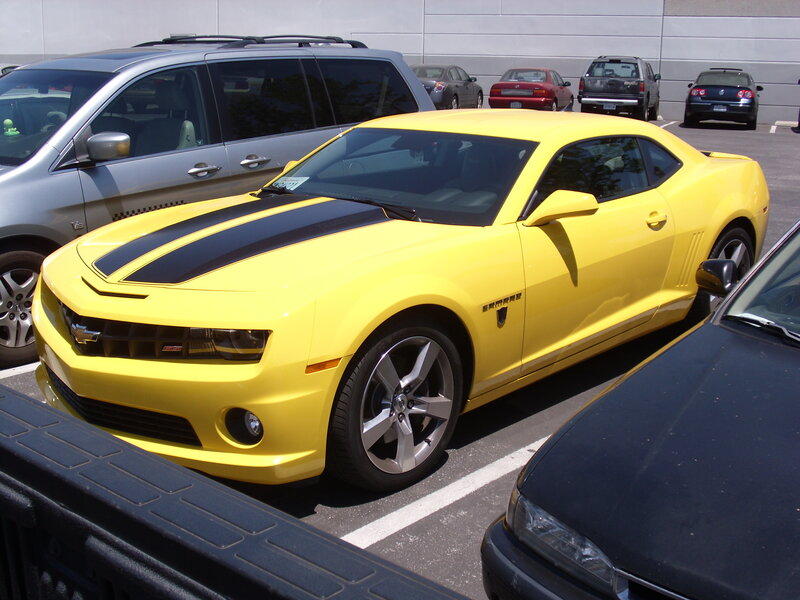 Yellow Camaro Car — Neutral