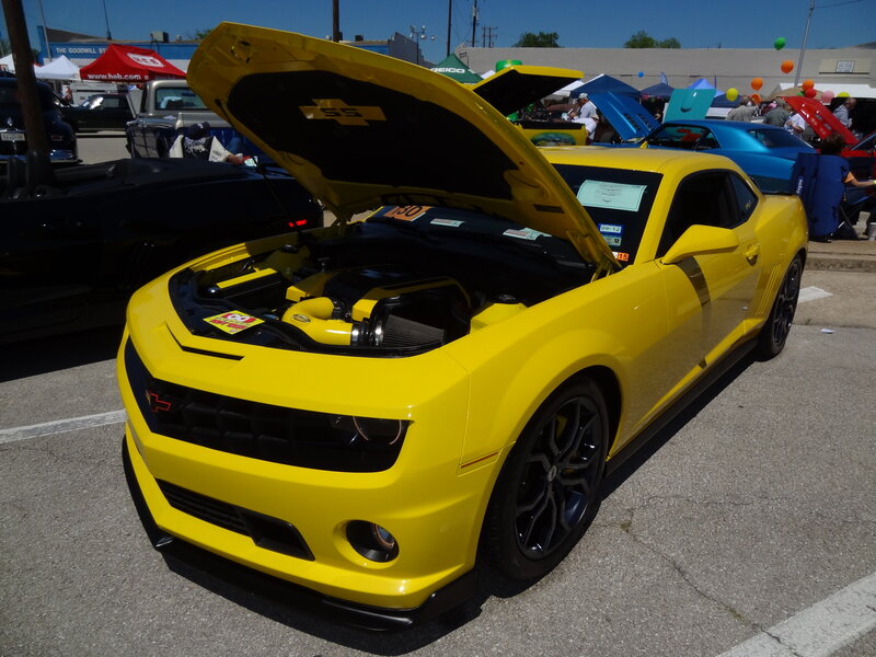 Yellow Camaro Car — Outdoor, Afternoon