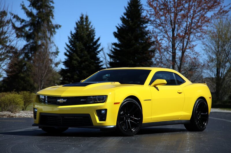 Yellow Camaro Zl1