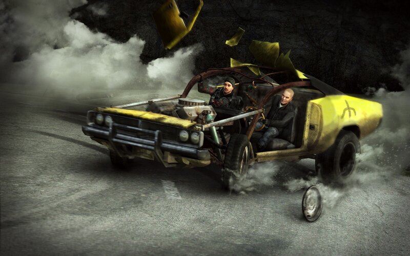 Yellow Car Crash — Chaotic
