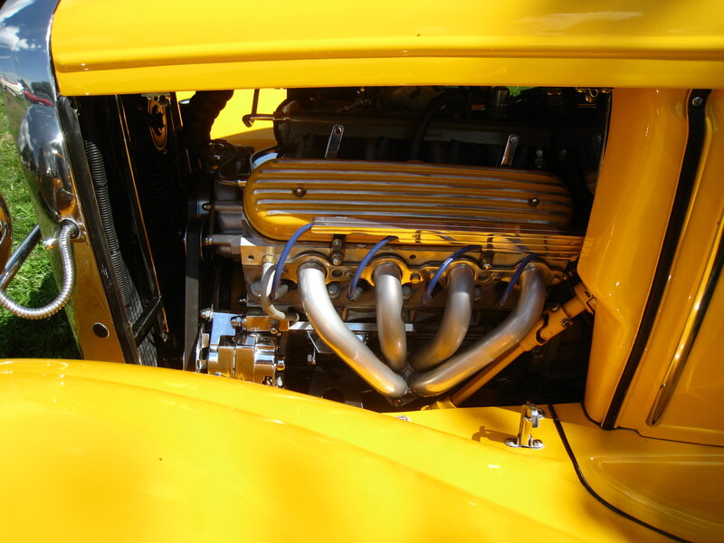 Yellow Car Engine — Mechanical