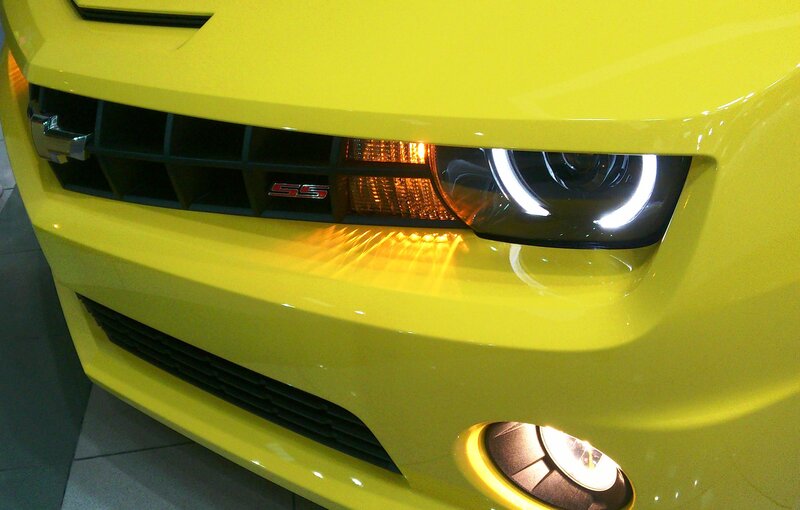 Yellow Car Front