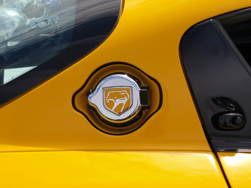 Yellow Car Fuel Cap
