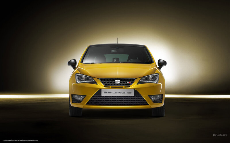 Yellow Car in Studio — Dramatic, Photograph