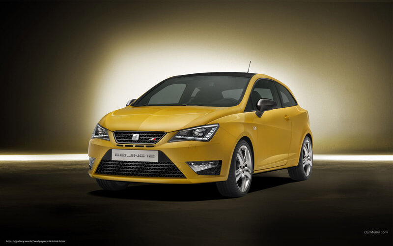 Yellow Car in Studio — Dramatic