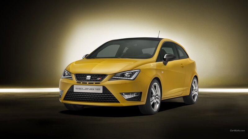 Yellow Car in Studio