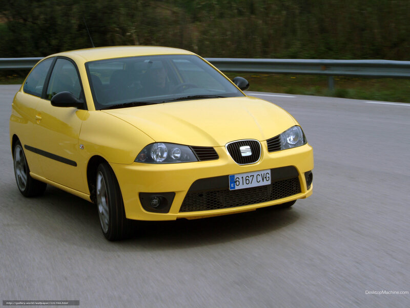 Yellow Car on Road — Dynamic