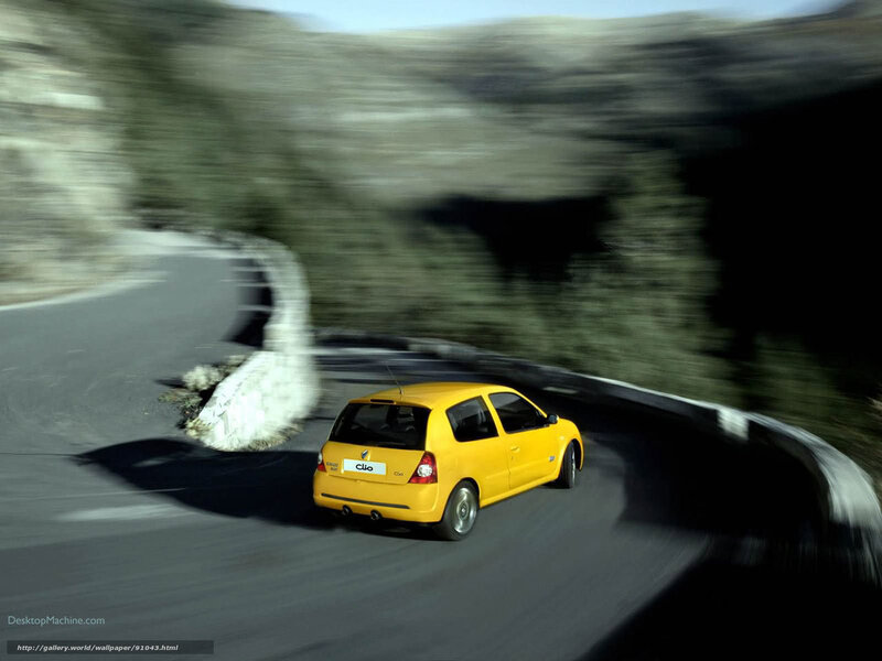 Yellow Car on Road