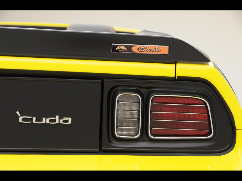 Yellow Car Rear