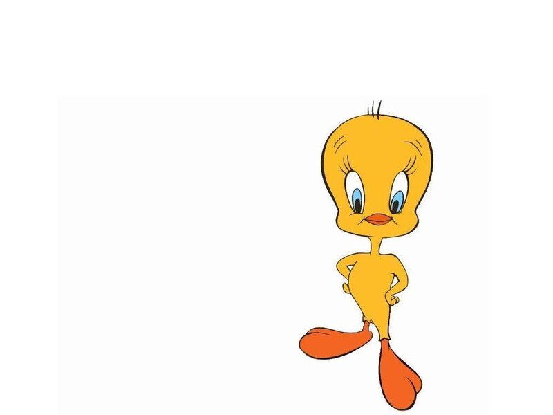 Yellow Cartoon Bird