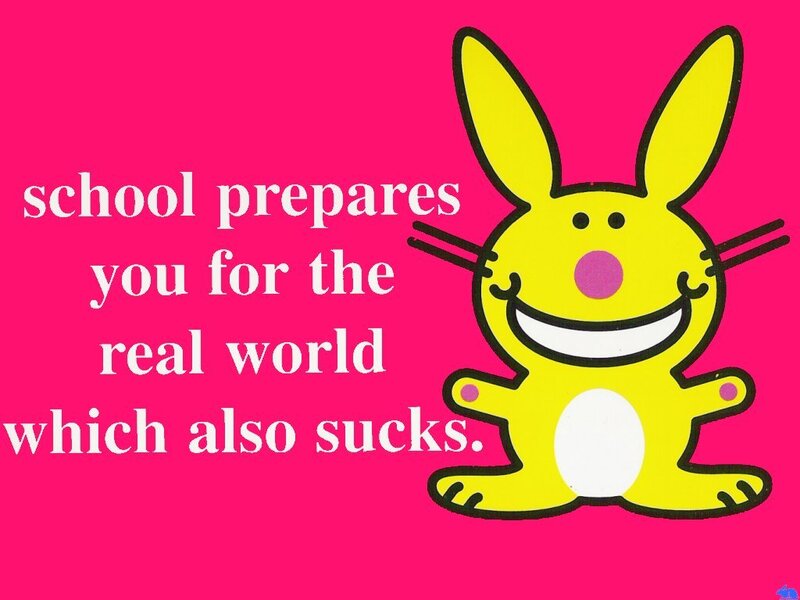 Yellow Cartoon Rabbit