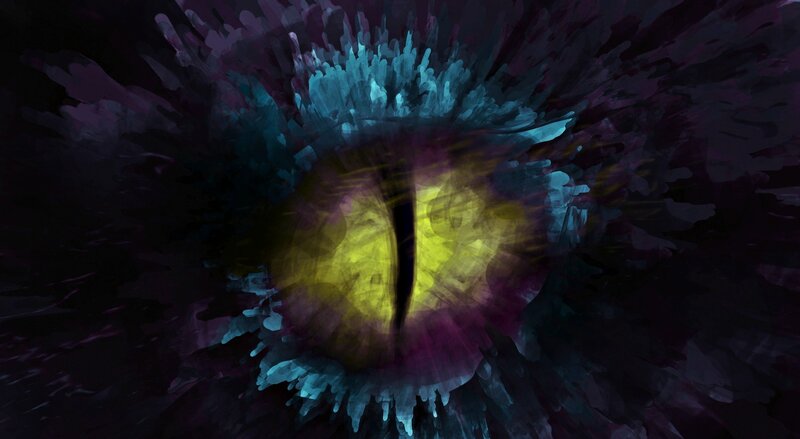 Yellow Cat Eye — Dramatic