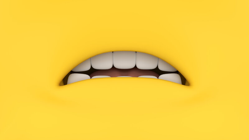 Yellow Character Mouth