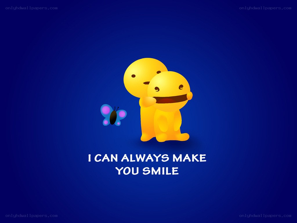 yellow characters hugging