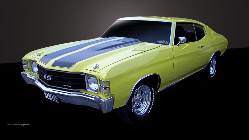 Yellow Chevelle Ss