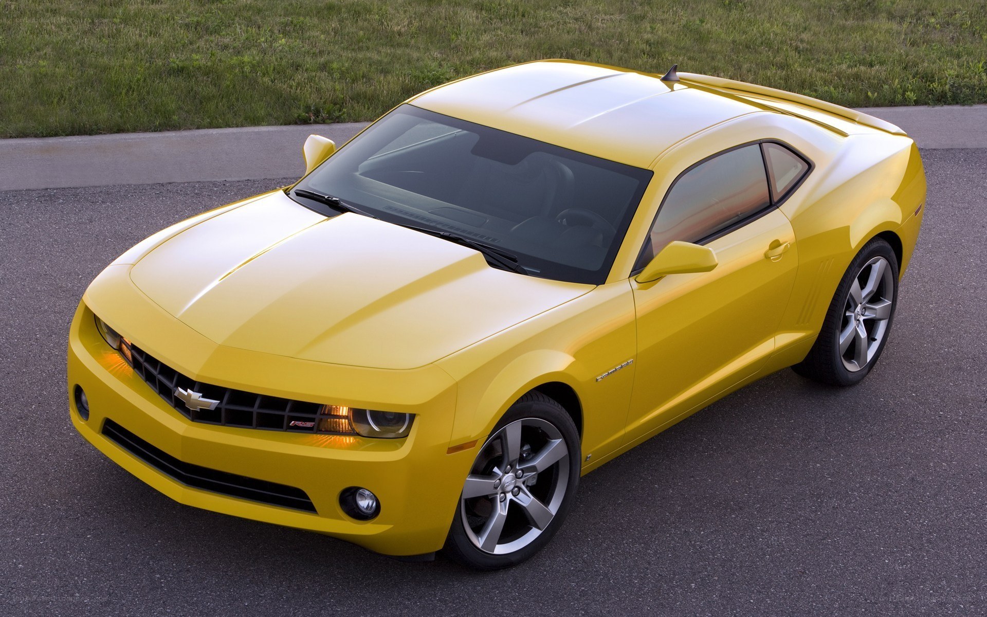 Yellow Chevrolet Camaro