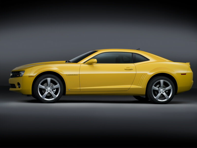 yellow chevrolet camaro