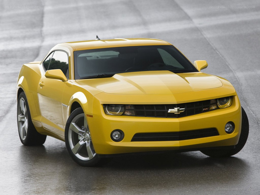 Yellow Chevrolet Camaro