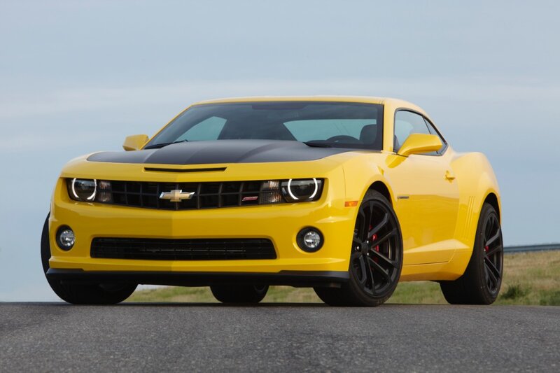 Yellow Chevrolet Camaro — Calm, Afternoon