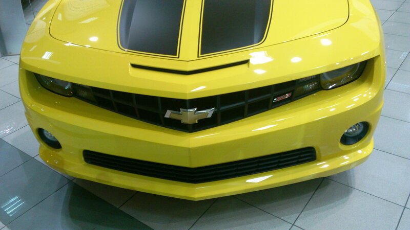 Yellow Chevrolet Camaro — Neutral