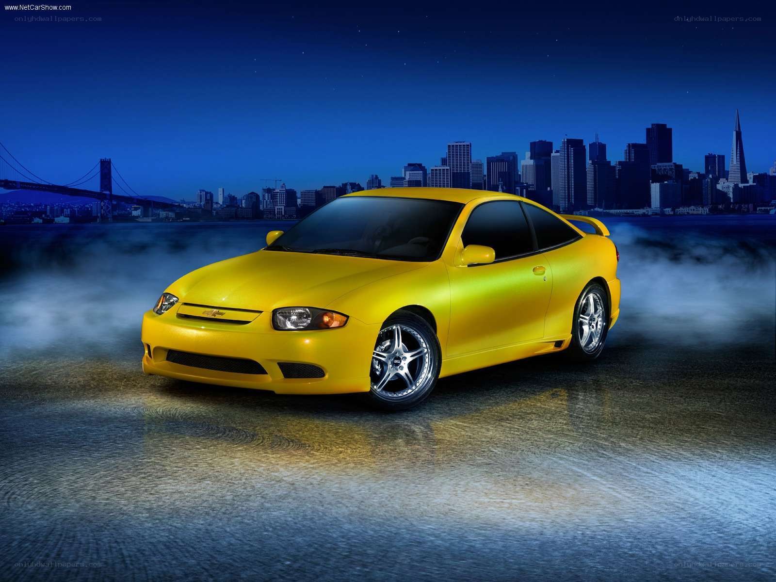 Yellow Chevrolet Cobalt SS