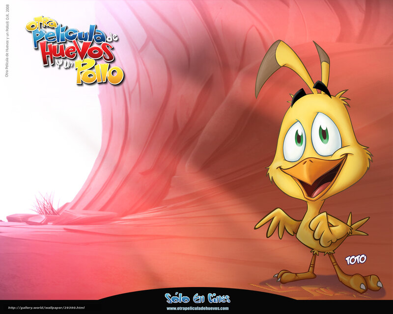 Yellow Chick Character