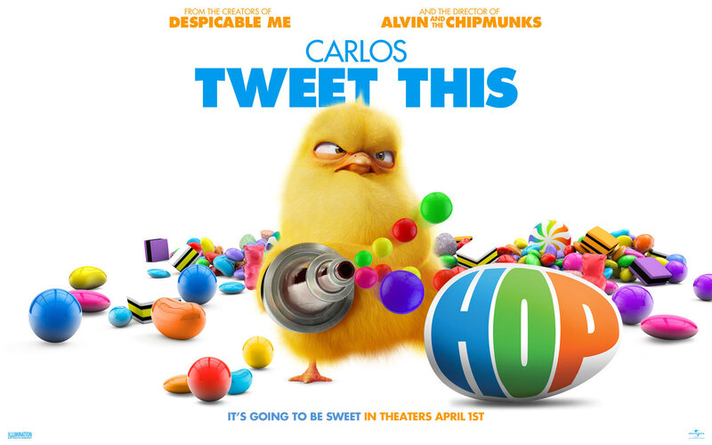 Yellow Chick with Candy