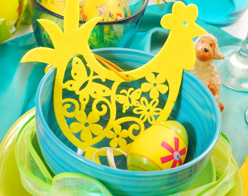 Yellow Chicken Decoration