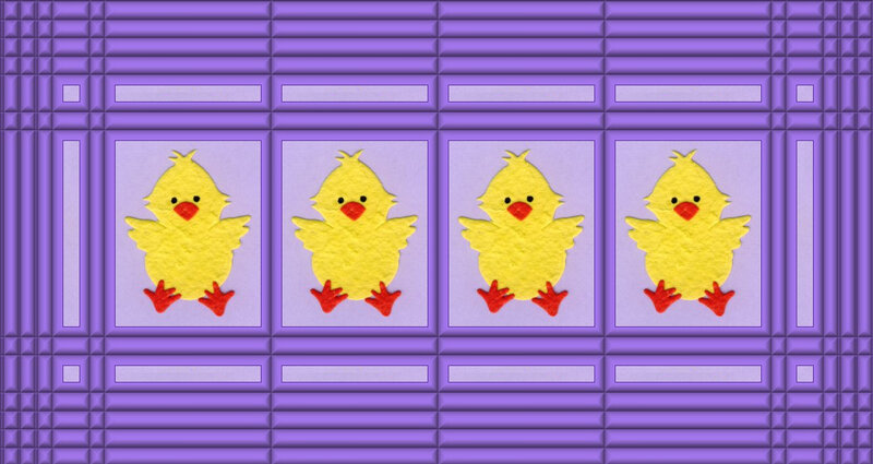 Yellow Chicks in Frames