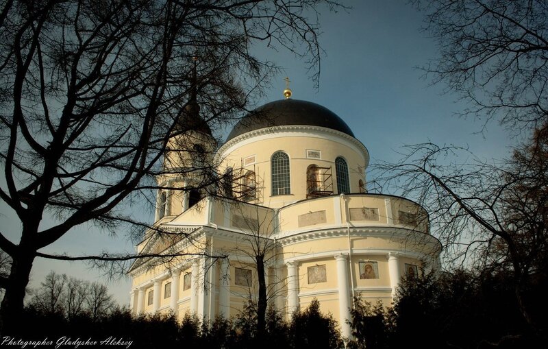 Yellow Church with Dome — Serene