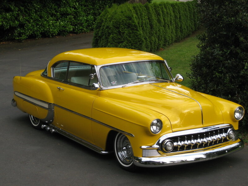 Yellow Classic Car — Calm