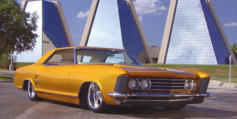 Yellow Classic Car — Dramatic, Afternoon, Photograph, Building, Tree