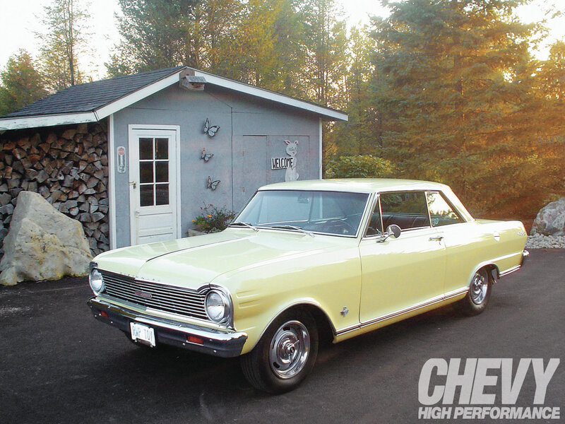 Yellow Classic Car — Serene, Sunset