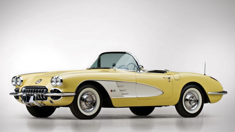 Yellow Classic Convertible — Neutral, Photograph