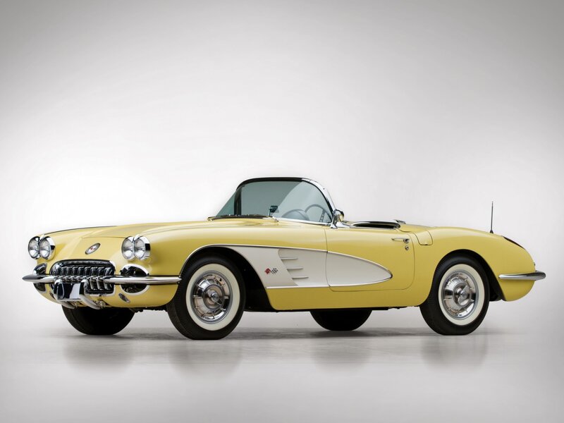 Yellow Classic Convertible — Neutral