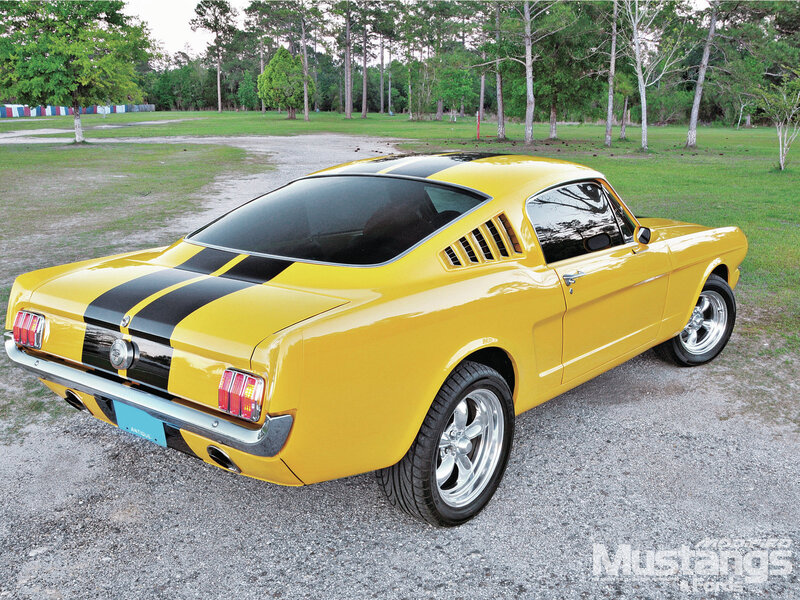 Yellow Classic Mustang — Calm